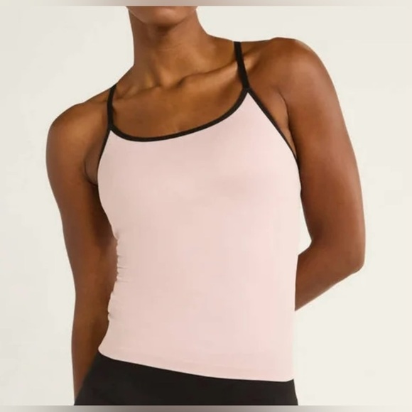 Love & Sports Women's Seamless Ribbed Camisole, Size L(12-14) - Picture 3 of 10